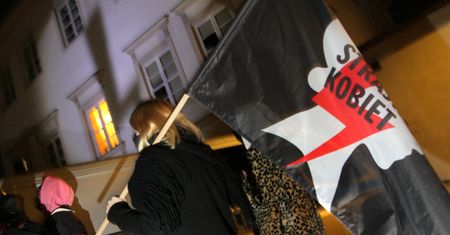 Strajk kobiet. Sąd odmówił rozpatrzenia sprawy 14-latka z Krapkowic