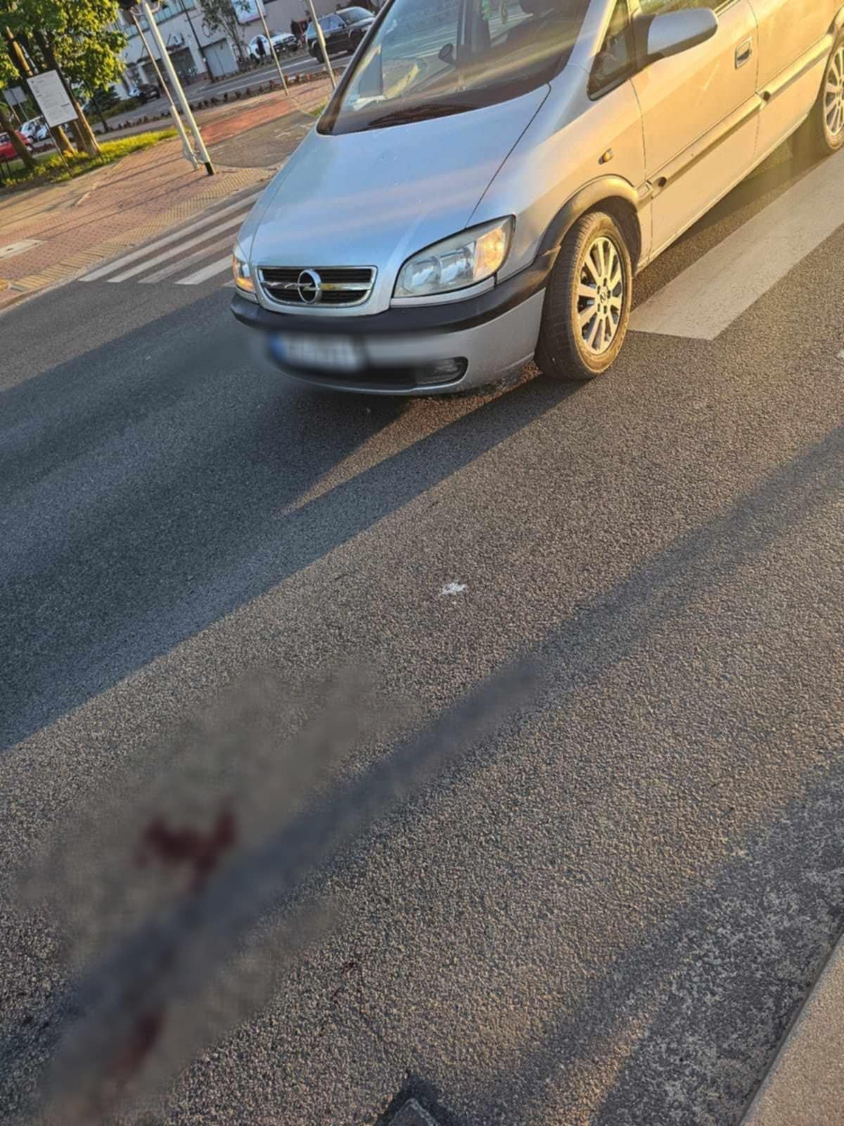 Potrącenie pieszej