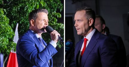 "Ofensywny Trzaskowski z flagą" i "wyrobiony Nawrocki". W sztabach zawrzało po debacie