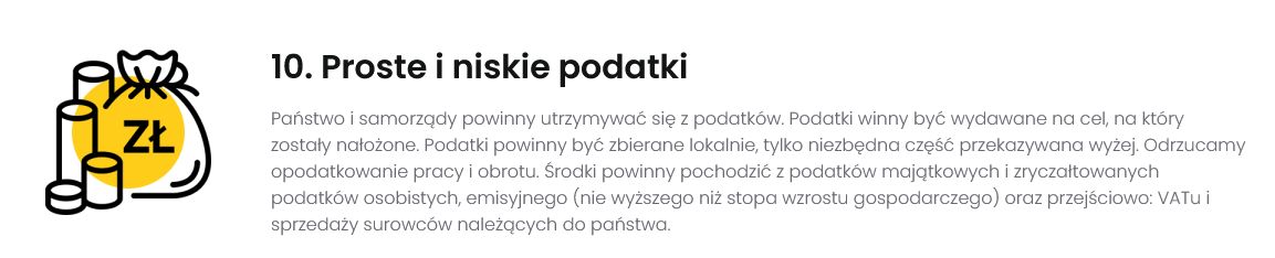 Fragment "Deklaracji ideowej" Nowej Nadziei