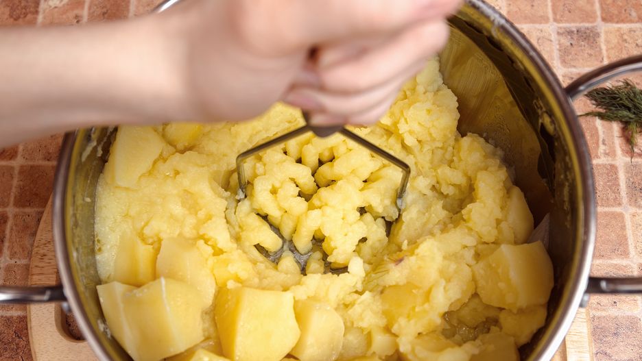 Woman preparing mashed potatoes with stainless potato masher. Cooking process, of mashed potato.
Woman preparing mashed potatoes with stainless potato masher. Cooking process, of mashed potato
mashed potato, preparing, making, potato, hand, person, mashed, vegetable, butter, preparation, meal, mash, ingredient, kitchen, creamy, puree, recipe, spoon, equipment, grinder, metal, steel, utensil, pot, vegetarian, herb, menu, rustic, classic, smash, wellbeing, handle, stainless, milk, culinary, occupation, masher, root, buttery, potatoes, boiled, consistency, peel off, skin, dill, holiday, dinner, famuly, mashed potato, preparing, making, potato, hand, person, mashed, vegetable, butter, preparation, meal, mash, ingredient, kitchen, creamy, puree, recipe, spoon, equipment, grinder, metal, steel, utensil, pot, vegetarian, herb, menu, rustic, classic, smash, wellbeing, handle, stainless, milk, culinary, occupation, masher, root, buttery, potatoes, boiled, consistency, peel off, skin, dill, holiday, dinner, famuly