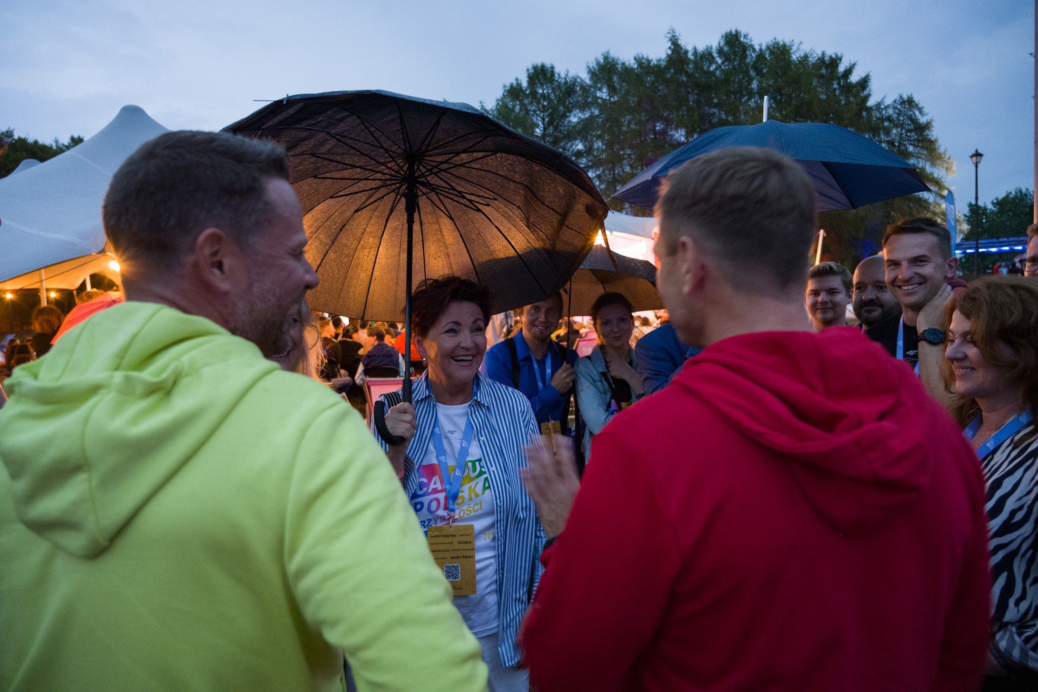 Jolanta Kwaśniewska podczas Campusu Polska Przyszłości
