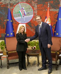 Olbrzymia wpadka Serbów. Przywitali Meloni jak Orbana