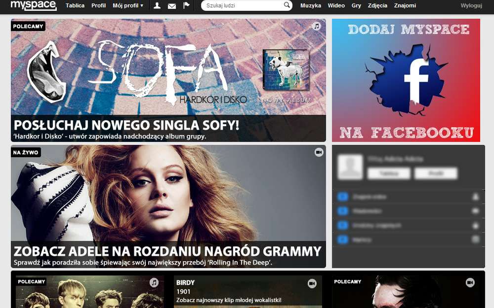 MySpace: reaktywacja? Serwis zyskuje nowych użytkowników! 2