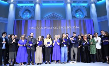 Dziennikarze "Wyborczej", Frontstory i Wirtualnej Polski wśród nagrodzonych przez Press Club Polska