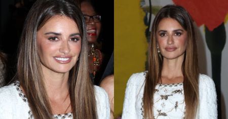 49-letnia Penelope Cruz OLŚNIEWA w Paryżu. Na pokazie Chanel odsłoniła zgrabne nogi (ZDJĘCIA)