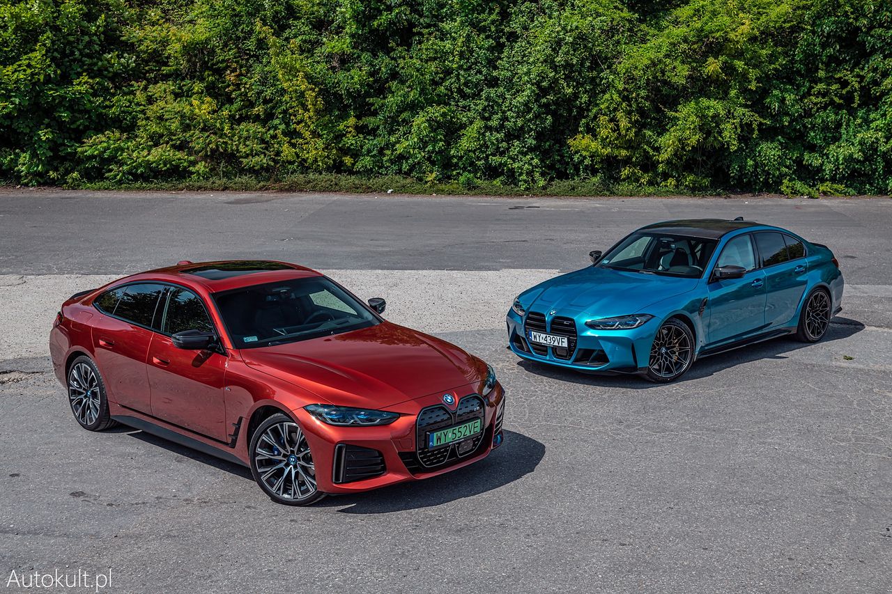Porównanie: BMW M3 xDrive vs BMW i4 M50 – czy to już czas na zmianę warty?