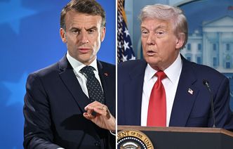 Trump grozi Francji 200-proc. cłami. Jest odpowiedź Paryża