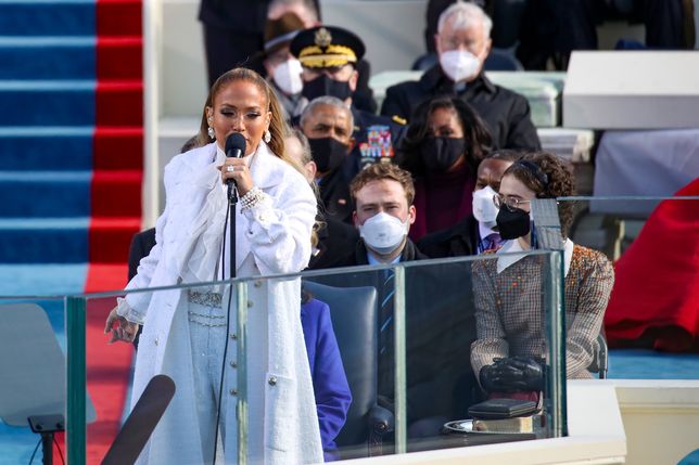 Swój występ miała też Jennifer Lopez