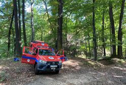 Poważny wypadek w pobliżu ruin Startego Książa. 13-latek spadł z 70 metrów
