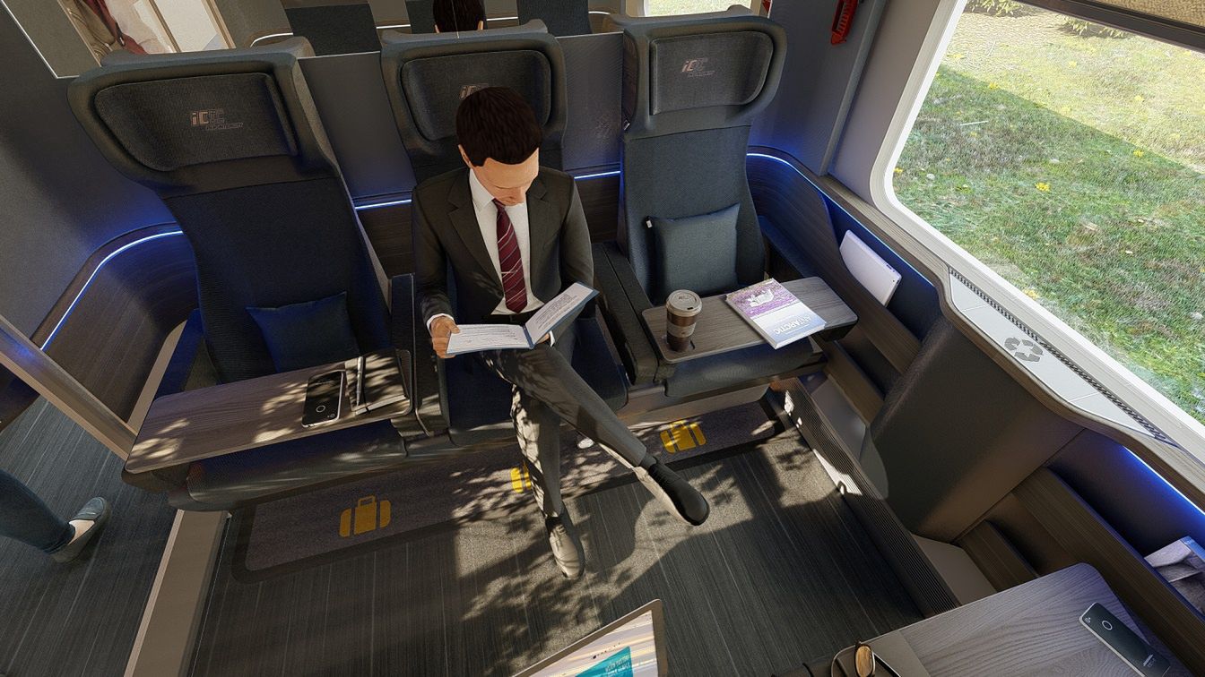 Tak będą wyglądały nowe wagony PKP Intercity 