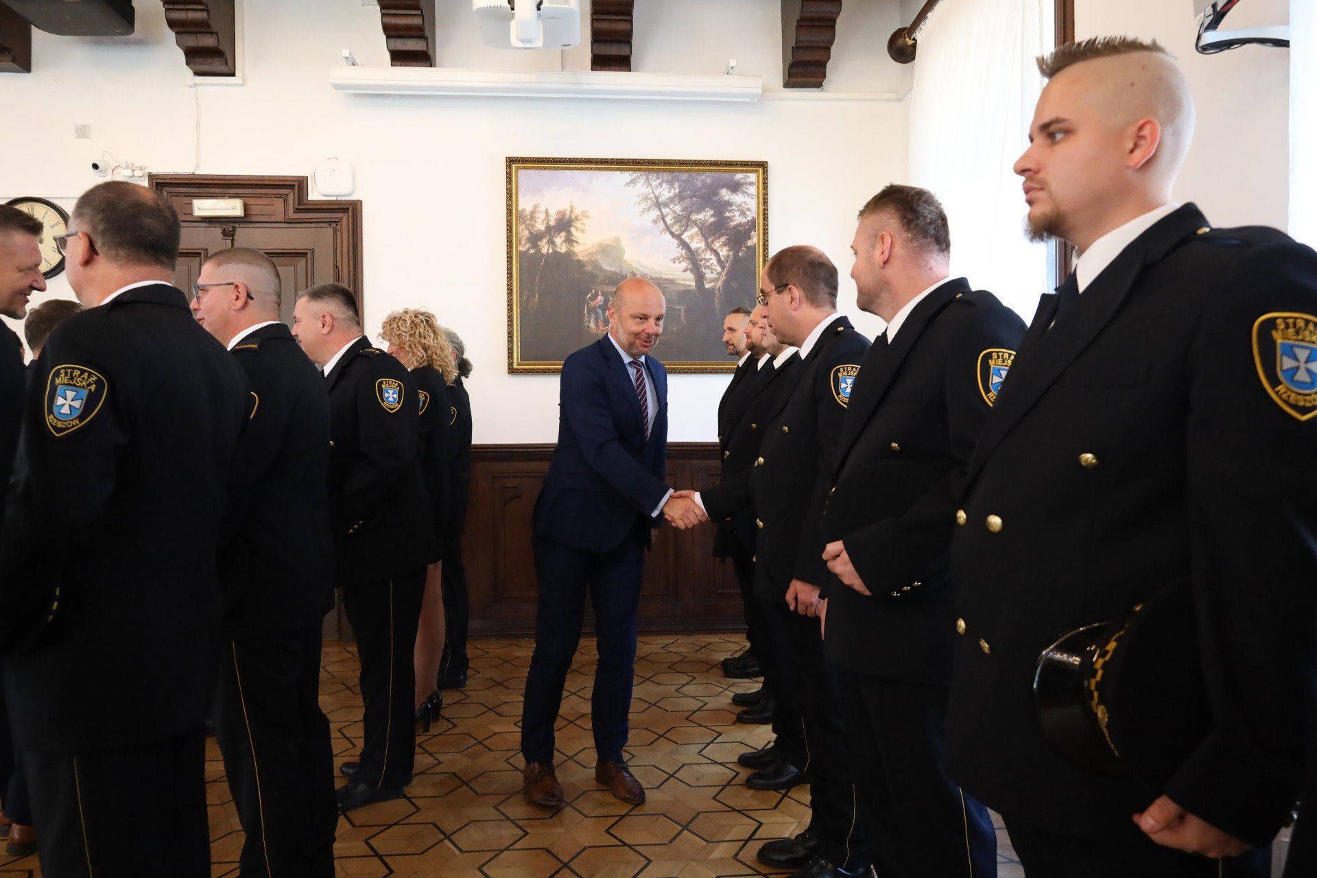 Uroczyste ślubowanie strażników miejskich w Rzeszowie
