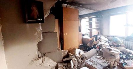 Zdjęcie po eksplozji w Białymstoku. Jeden szczegół od razu rzuca się w oczy