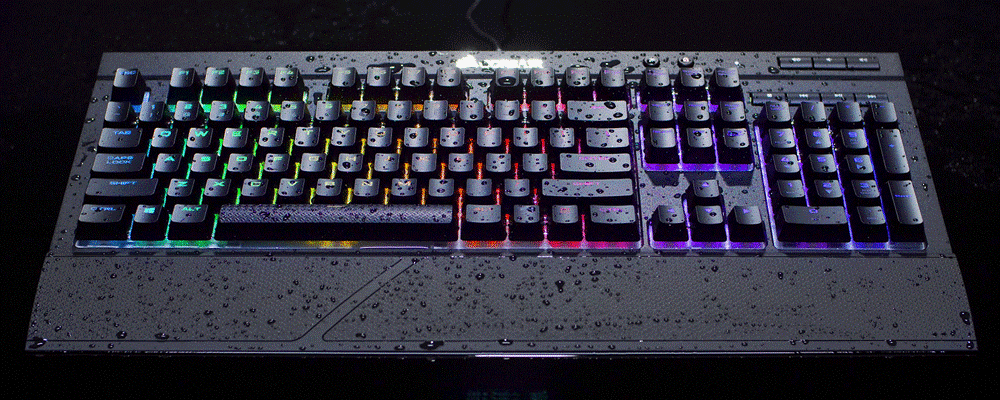 Corsair K68 RGB – odporna na wodę i pył mechaniczna klawiatura dla graczy