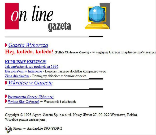 Polski Internet kilka i kilkanaście lat temu. Jak zmieniały się popularne strony? 21