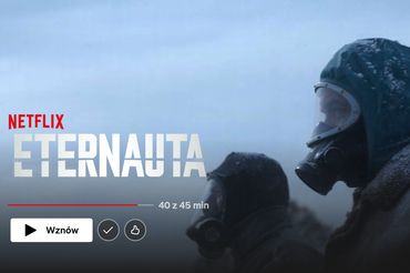 Kadr z serialu "Eternauta"