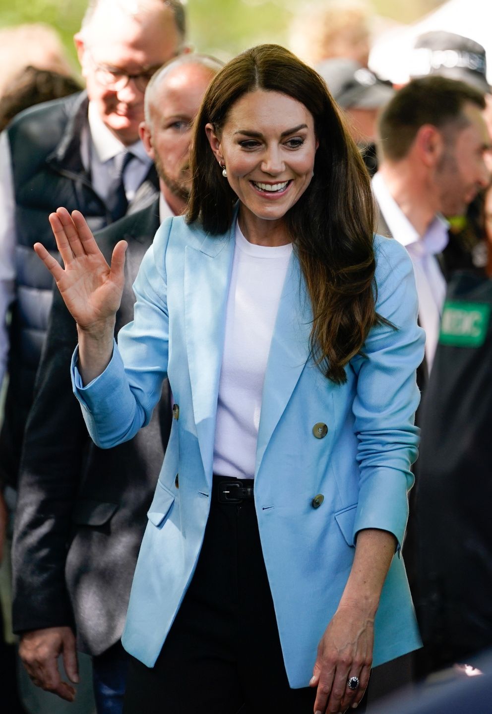 Kate Middleton i książę William spotkali się z poddanymi