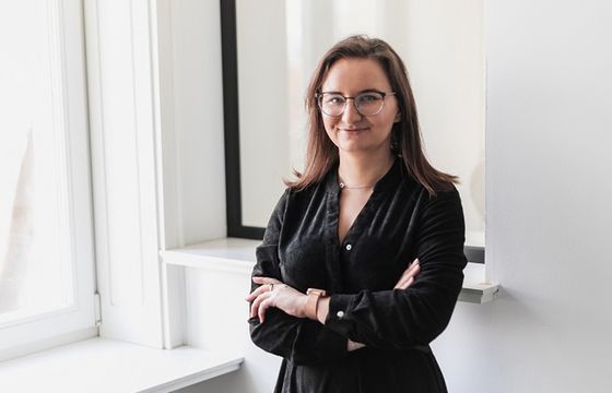 Kinga Woźniakowska w zespole Brandscope