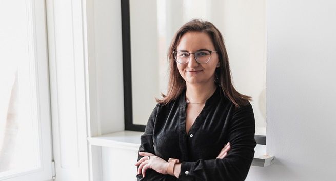 Kinga Woźniakowska w zespole Brandscope