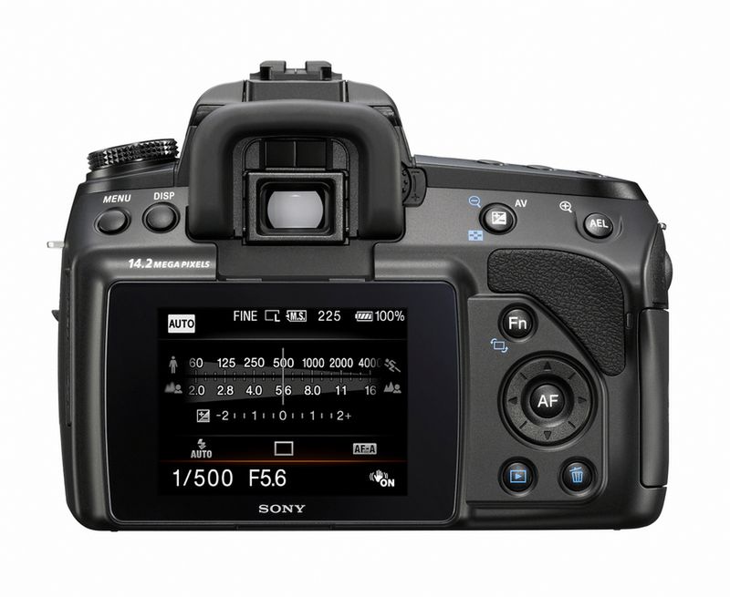 Sony Alfa A450 - lustrzanka uniwersalna 2