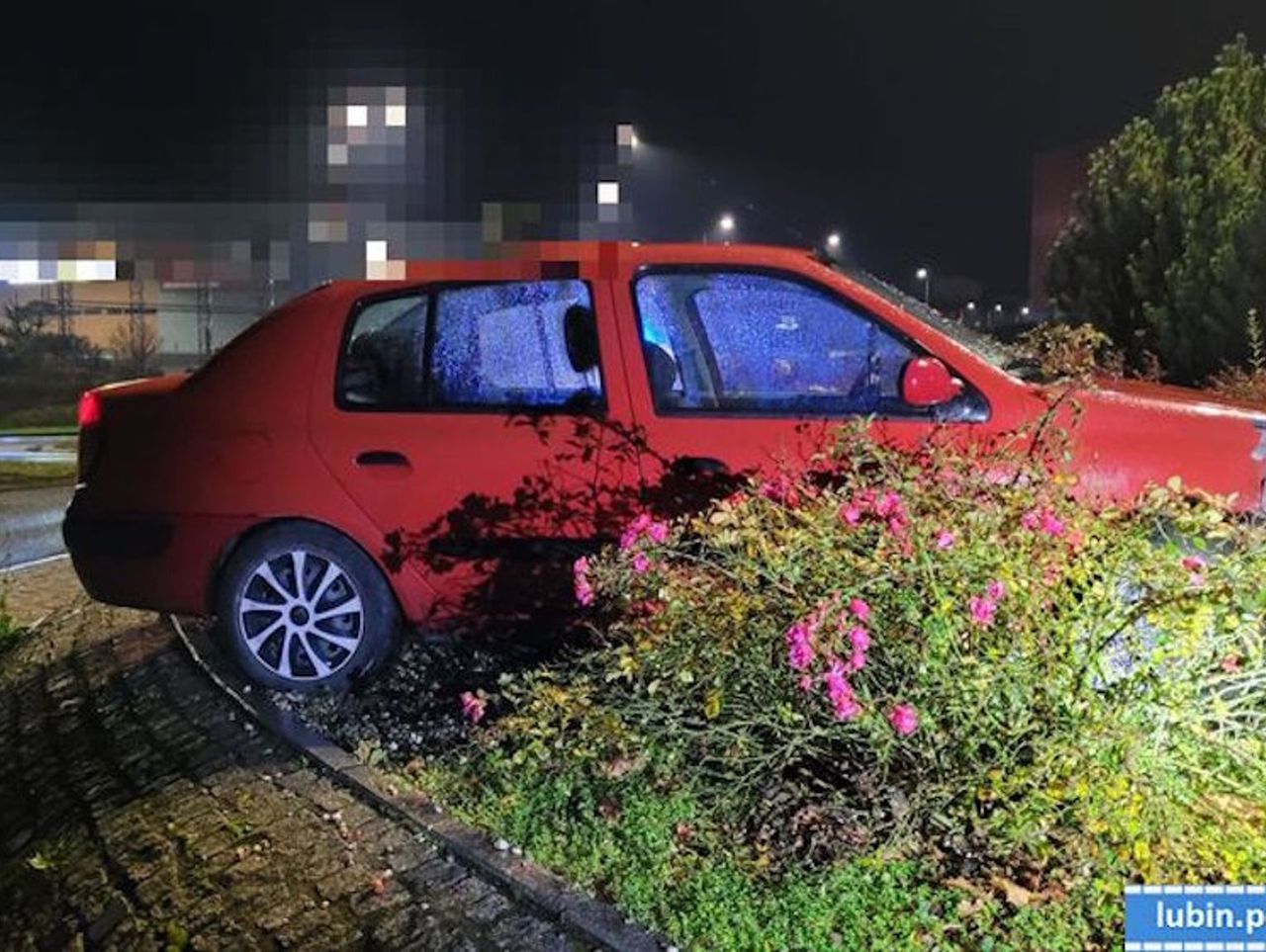 Lubin: Na rondzie pojechał prosto. Gdy go złapali, ściskał w ręce słoik z marihuaną