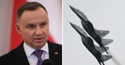 Myśliwce z Polski dla Ukrainy. Duda zapowiada, ale stawia warunek