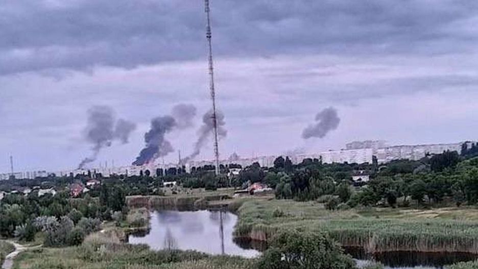 Rosjanie zaatakowali rafinerię w Krzemieńczuku