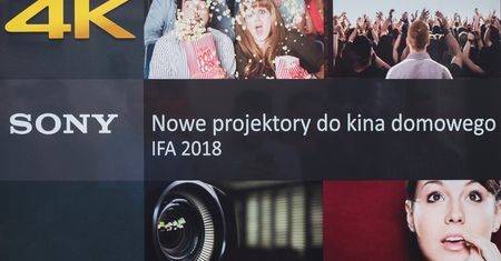 Laserowe (i nie tylko) projektory 4K Sony - kino domowe na bogato