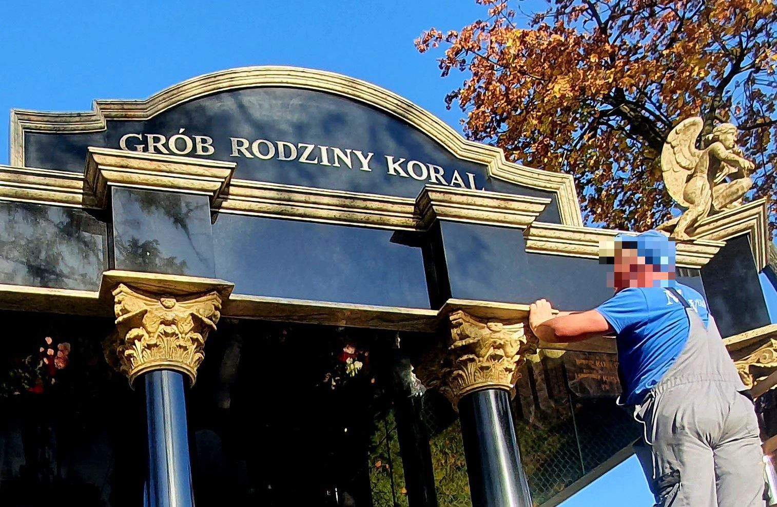 Tak wygląda grób rodziny Koralów, lodowych potentatów
