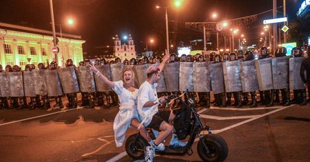 Białoruś. To zdjęcie przejdzie do historii!