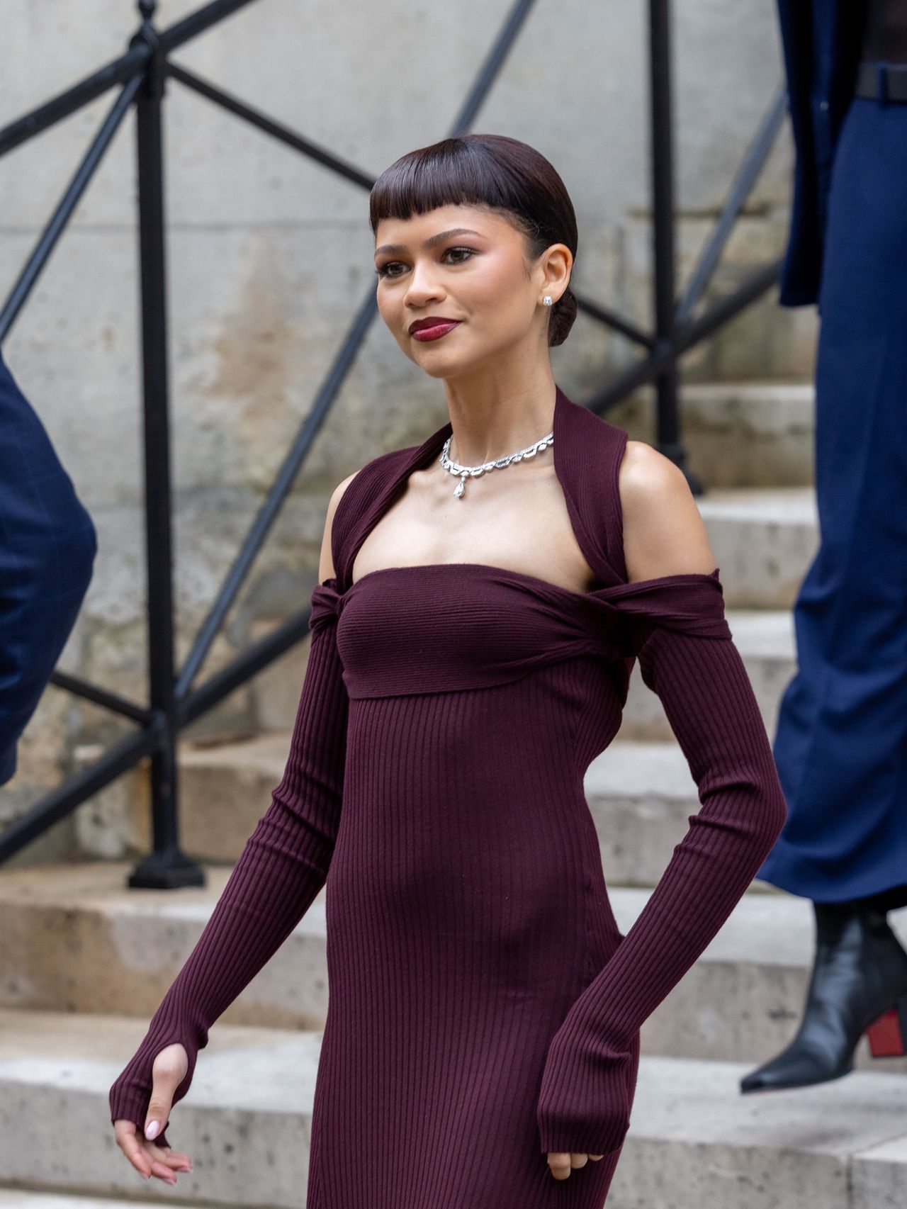 Did Zendaya change her hairstyle?
