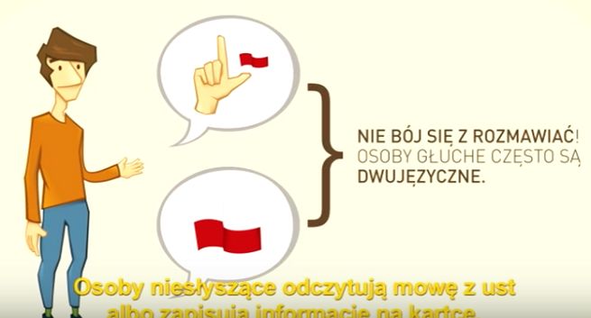 Orłoś, Kotarski i programy z tłumaczeniem na język migowy w akcji „Polska zamienia się w słuch” (wideo)