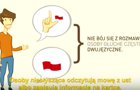 Orłoś, Kotarski i programy z tłumaczeniem na język migowy w akcji „Polska zamienia się w słuch” (wideo)
