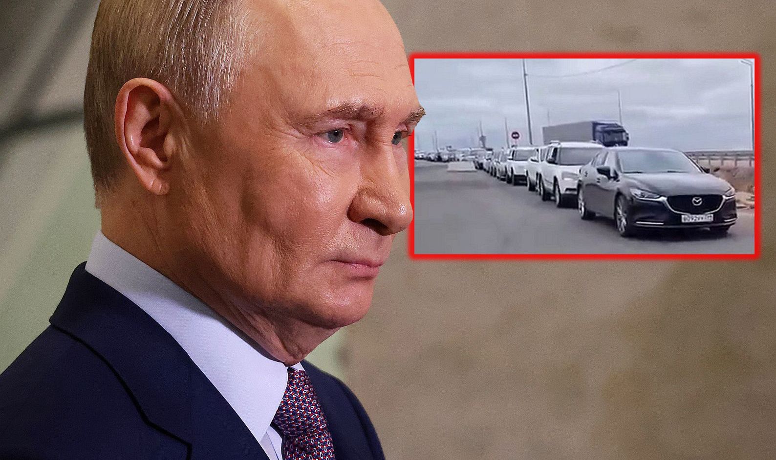 wiadomości,aktualności,WP Wiadomości W Rosji paliwa brak. Putin odwołuje ćwiczenia