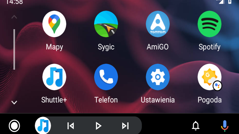 Android Auto oferuje nowe nawigacje, fot. Oskar Ziomek