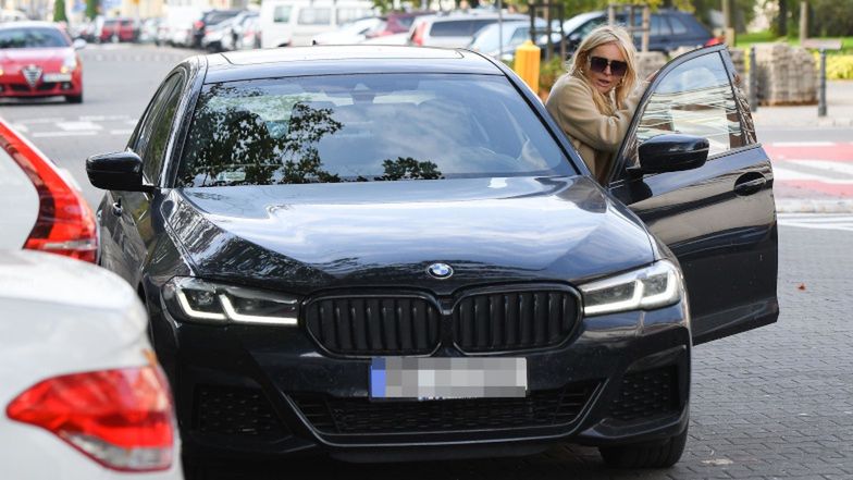 Monika Olejnik na zakupach