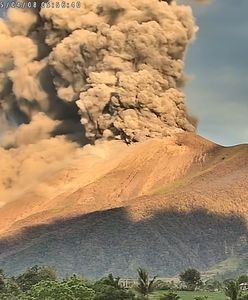 Działo się w nocy. Erupcja wulkanu na Filipinach