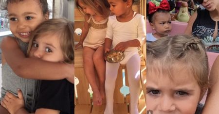 Nowe gwiazdy Ameryki? Córki Kim i Kourtney Kardashian (ZDJĘCIA)