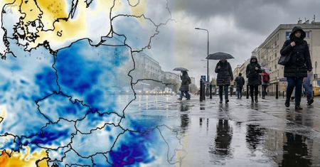 Temperatura 5 st. C i rzęsisty deszcz. Pogoda załamie się na dobre