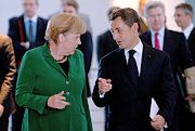 Merkel i Sarkozy obiecują plan walki z kryzysem