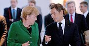 Merkel i Sarkozy obiecują plan walki z kryzysem
