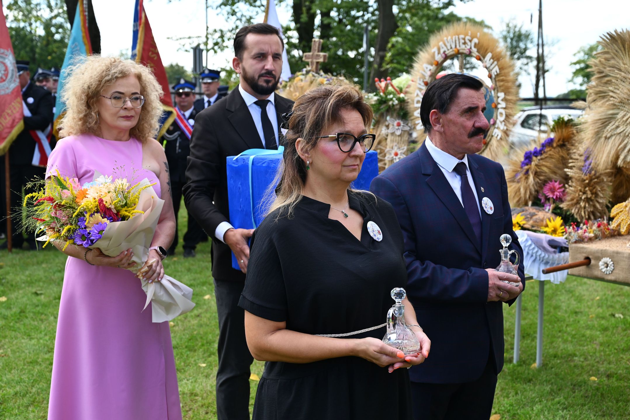 Gospodarzem dożynek gminy Radomin było Płonne