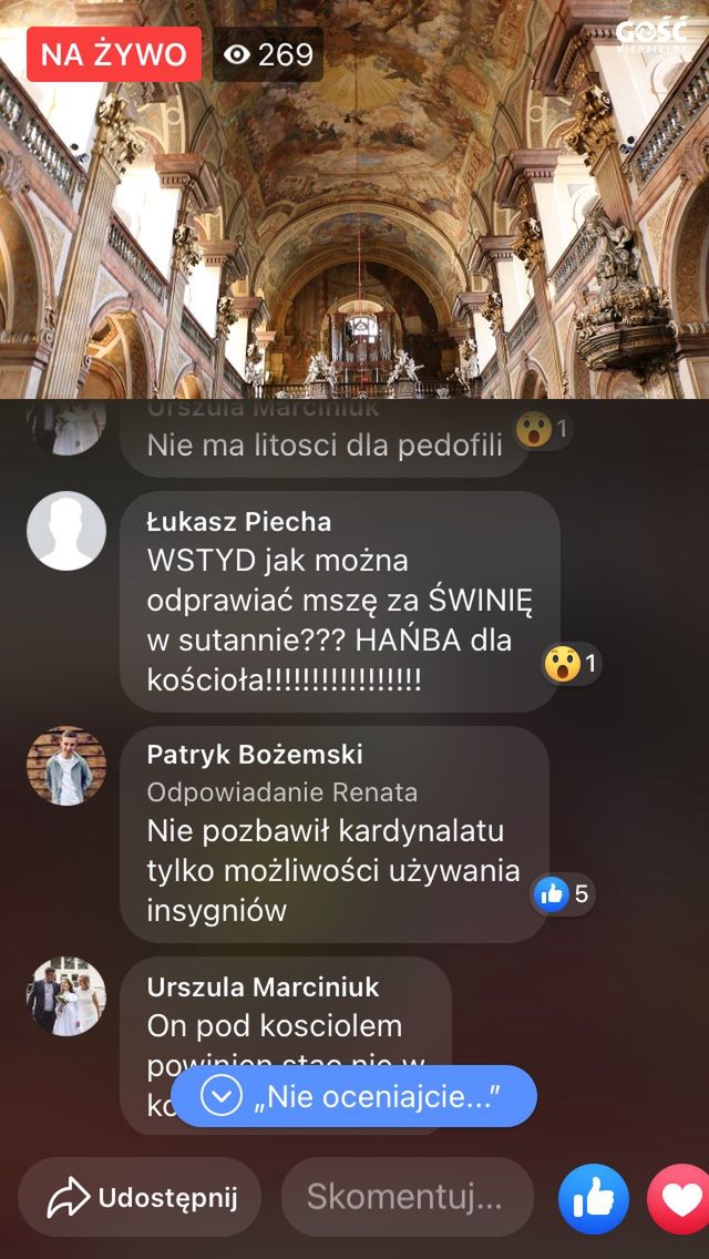 Wrocław. Msza za kardynała. Internauci nie potrafili powstrzymać się przed ocenianiem zmarłego