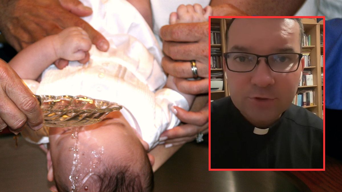 Ksiądz Piotr Jarosiewicz mówi o tym, czy można odmówić bycia chrzestną. 