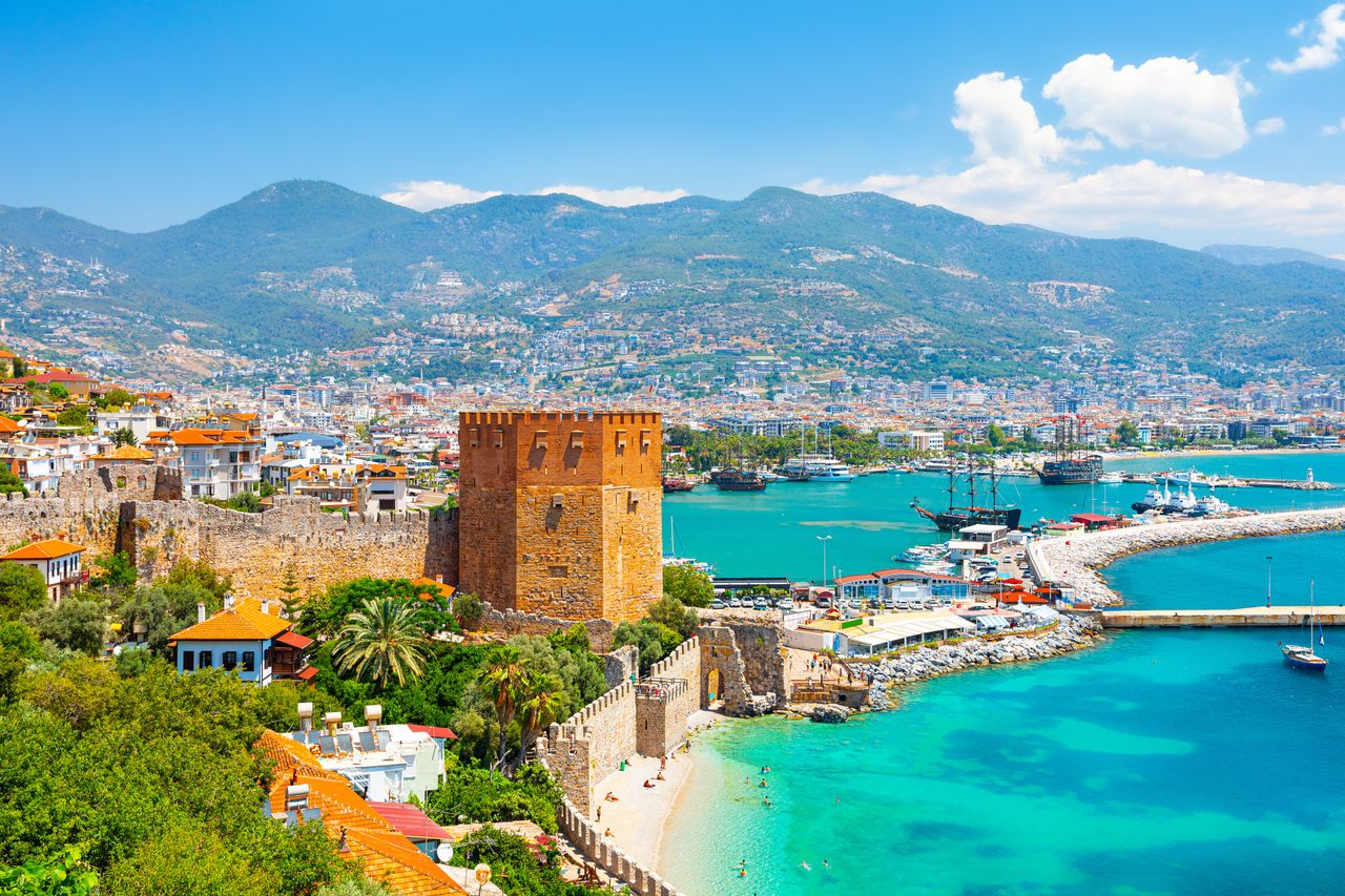 Alanya to najpopularniejszy kurort w Turcji