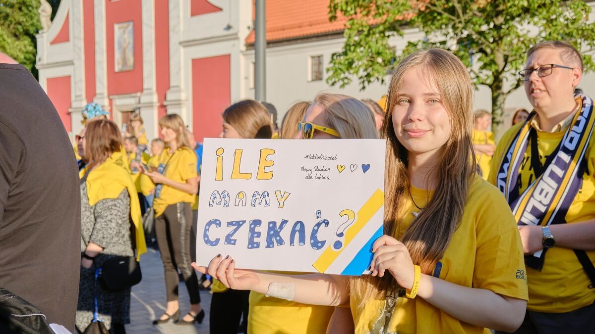 Kibice żużlowego Motoru Lublin domagają się nowego stadionu
