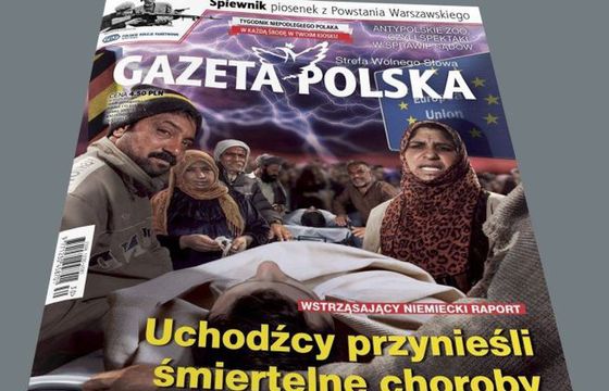 „Gazeta Polska” ma przeprosić fotoreporterów ws. okładki „Uchodźcy przynieśli śmiertelne choroby”