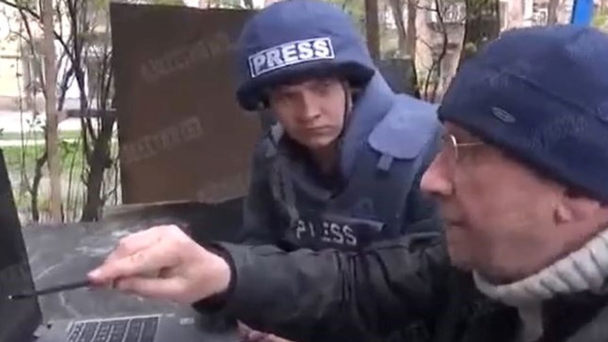 Były pracownik Azovstalu przekazuje Rosjanom informacje o zakładzie 