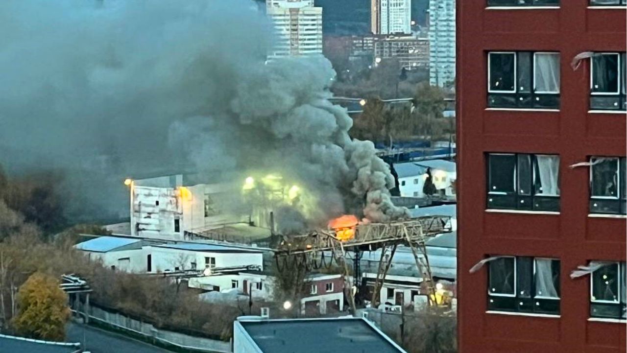 Fire engulfs Russian prison roof after safety drill gone awry