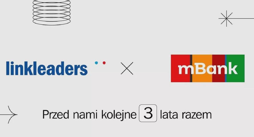 mBank przedłuża współpracę z Linkleaders